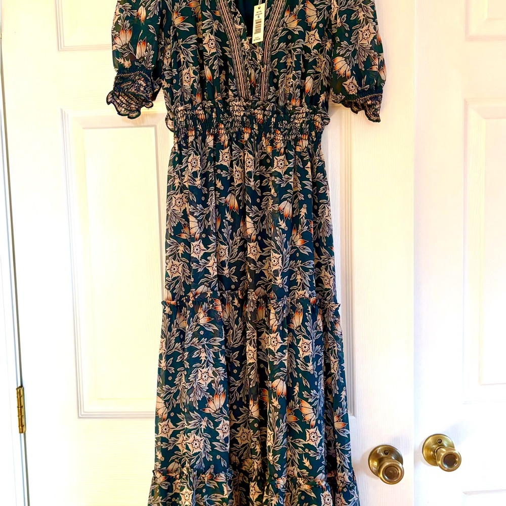 Floral Print Maxi Dress